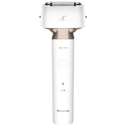 Panasonic 电动剃须刀小锤子三刀头胡须刀往复式全身水洗剃胡刀送男士 ES-LM34-W 白色 普通装