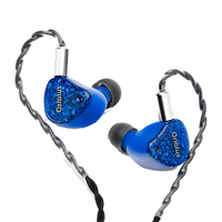 Jaben 甲本 有线入耳式耳机老人家系列4.4mm版HiFi耳塞发烧音乐鸟塞 褐鹂