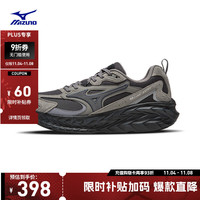 Mizuno 美津浓 复古透气轻量男女跑步鞋跑鞋运动鞋 ASTRO LS 02/细条灰  42.5