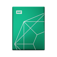 Western Digital/西部数据 金属设计 移动硬盘  6TB 绿