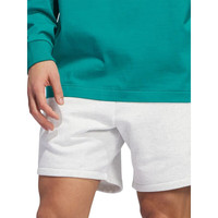adidas 阿迪达斯 百搭舒适透气松紧腰运动休闲五分短裤IY1967 白色  M