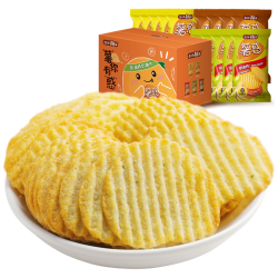盐津铺子 薯片休闲零食多口味组合  875g