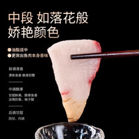 鮨佰丰韩剧同款鱼——冰见寒鰤鱼鰤鱼刺身狮鱼刺身中段鱼腩油甘 中段 【切片装】 200g