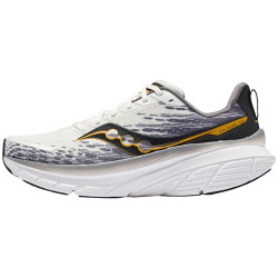 saucony 索康尼 向导17稳定支撑跑鞋男缓震透气跑步鞋训练运动鞋黑40.5
