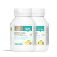 BIO ISLAND 佰澳朗德 婴幼儿DHA海藻油胶囊 60粒*2瓶