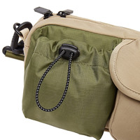 Champion美国冠军2025斜挎包男女 潮流休闲时尚小肩包25FWG99 卡其色 