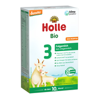 泓乐（Holle）有机婴儿配方羊奶粉 德国 （12个月以上）3段400g 羊奶粉3段400g（效期至24-9）