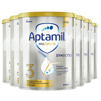 爱他美 澳洲白金版 婴幼儿奶粉 3段 900g*6罐【效期27.5】