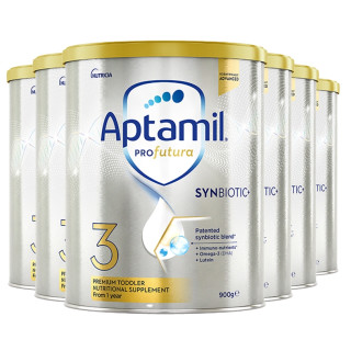 爱他美 澳洲白金版 婴幼儿奶粉 3段 900g*6罐【效期27.12】
