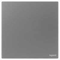 罗格朗开关插座面板 维翼系列烟云玉玻璃材质面板86型暗装清单报价 空白面板