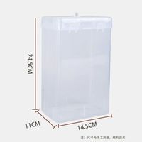 SMVP电动车充电器防水盒充电器室外防水罩电瓶车防雨盒充电器插座雨罩 充电器防雨盒【乳白色餸挂钩 】