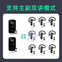 IndoorLink无线讲解器一对多主副双讲政企接待商务会议项目考察展厅博物馆展馆纪念馆同声传二对多解说设备 双讲+80人听+1个充电消毒箱