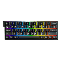 狼蛛 WiN 60HE 60键 有线机械键盘 标准版 灰木磁轴 RGB
