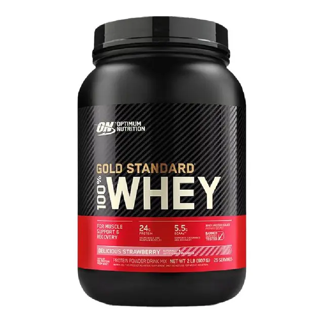 OPTIMUM NUTRITION 奥普帝蒙 金标乳清蛋白粉 草莓味