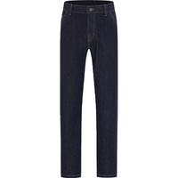 Navigare意大利小帆船秋季水洗牛仔裤男锥形裤深蓝色休闲裤子