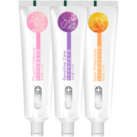 Saky 舒客 牙膏家庭装 防蛀2支+舒敏2支+维C2