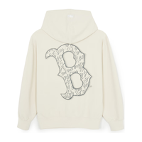 MLB卫衣连帽男女大LOGO纯色卫衣宽松25秋季新款3AHDB0654-43CRS-XL