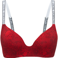 VICTORIA'S SECRET 田曦薇同款 logo舒适字母肩带文胸女士内衣性感