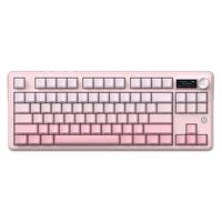 黑爵 MK87机械键盘三模热插拔屏幕无线蓝牙电竞游戏办公电脑有线