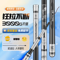 太宇 雲鲤 鱼竿套装 TY9024-T 黑色 5.4M 28调