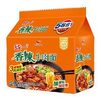 统一 香辣牛肉面 97g*5袋