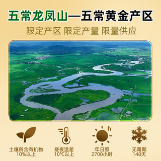 十月稻田 25年新米 龙凤山产区 限量 绿色特等五常大米 10斤 绿色特等五常大米5kg