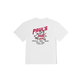  VANS/范斯 小猪印花 短袖T恤  白色 L