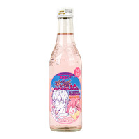 汉口二厂汽水饮料 含气果汁气泡水碳酸饮料 【樱花水蜜桃】275ml*4瓶