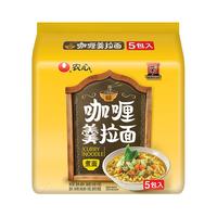 NONGSHIM 农心 咖喱羹牛肉拉面五连包116g*5袋方便面泡面辛拉面