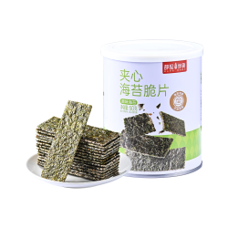 薛记炒货 海苔夹心脆片 专区任选