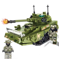 SEMBO BLOCK 森宝积木 铁血重装系列 105514 85式主战坦克