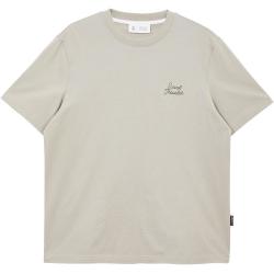 杰克琼斯 杰克·琼斯（JACK&JONES）男装夏季短袖时尚简约休闲宽松字母纯棉短袖T恤男