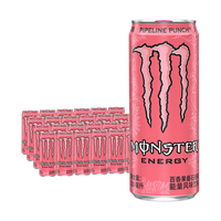 魔爪能量 Monster Energymonster魔爪百香果番石榴味330ml*24罐整箱维生素功能饮料 330mL 24罐 百香果番石榴味