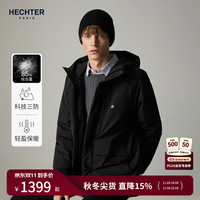 DANIEL HECHTER 丹尼爱特 HECHTER三防羽绒服 男士  新款黑色-TJ62417 L (50)