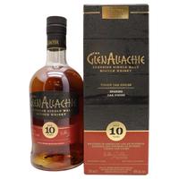 GlenAllachie/格兰纳里奇 西班牙原始橡木桶 苏格兰单一麦芽威士忌 礼盒 10年 700ml 礼盒装 6-15年 48%vol