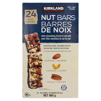 科克兰(KirkLand)Kirkland科克兰能量棒黑巧克力可可味坚果棒960克 40g*24条