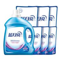 蓝月亮深层洁净洗衣液14.5斤:2.75kg瓶+1kg*3袋+500g*3袋 薰衣草香 去污