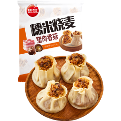 思念 猪肉香菇糯米大烧卖1kg 约20个烧麦 家庭装面点早餐 水浴加热