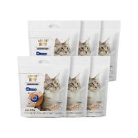 LORDE 里兜 秸秆小黑核猫砂 2.5kg*6袋