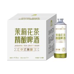 骆驼啤酒 CAMEL 骆驼啤酒 茉莉花茶中式精酿啤酒 1L*6瓶