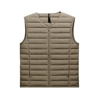 Bananain 蕉内 氢气301Air男士羽绒马甲轻薄羽绒服 10110470111v2 圆领款 雾山棕 M