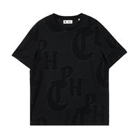 杰克·琼斯（JACK&JONES）夏季男士短袖T恤合集 黑色 225201080E40 M