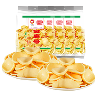 盼盼 家庭号薯片 休闲零食膨化小吃分享装(原味+番茄 100g/*4袋)