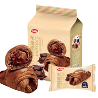 达利园羊角包巧克力味牛角面包早餐宿舍速食休闲零食品办公室 【10枚】羊角包巧克力味250g/袋