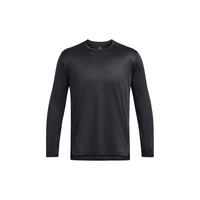 安德玛（UNDERARMOUR）春夏Tech™男子透气训练运动长袖T恤1382808 黑色001 M