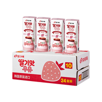 Binggrae 宾格瑞 牛奶饮料 草莓味 200ml*24盒