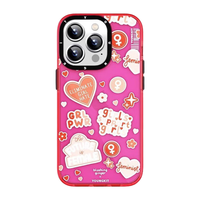  YOUNGKIT/猿气 防摔减震 iPhone 14 Pro手机壳  粉色 TPU