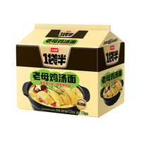 今麦郎 一袋半 老母鸡汤面 方便面 132g*5袋