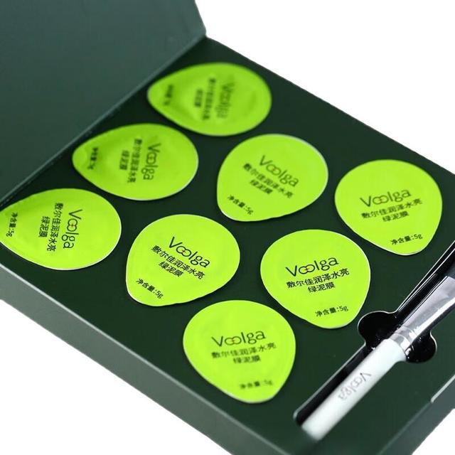 敷尔佳 乳糖酸控油敛肤面膜2片收缩毛孔控油精华次抛