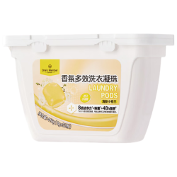 1号会员店 香氛多效洗衣凝珠 持久留香柔顺护衣 除菌除螨三合一 52颗 小苍兰